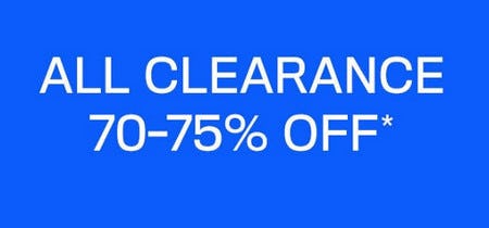 All Clearance 70-75% off