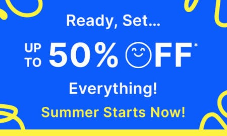 Up to 50% Off Everything