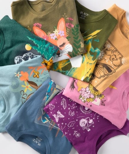 Graphic Tees $5.99 and Up