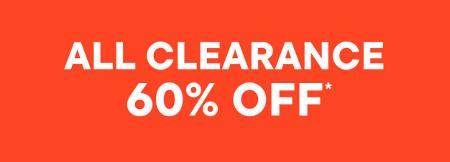 All Clearance 60% off