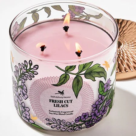 3-Wick Candles $15.95