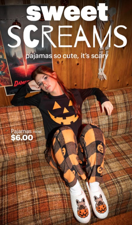 Pajamas From $6.00