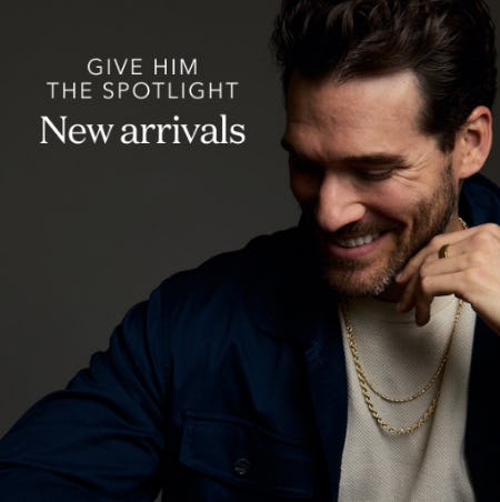New Men's Jewelry to Give Him the Spotlight