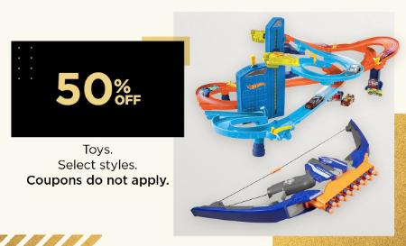 50% Off Toys