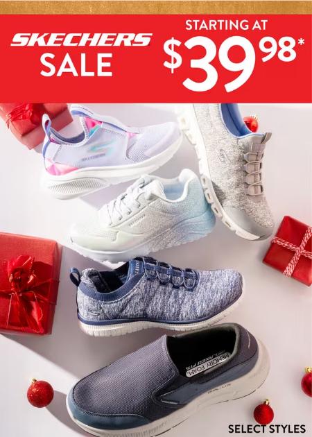 Skechers Sale Starting at $39.98