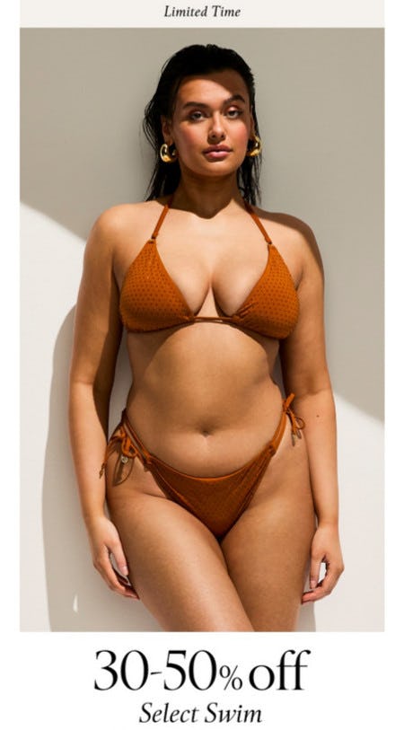 30-50% off Select Swim