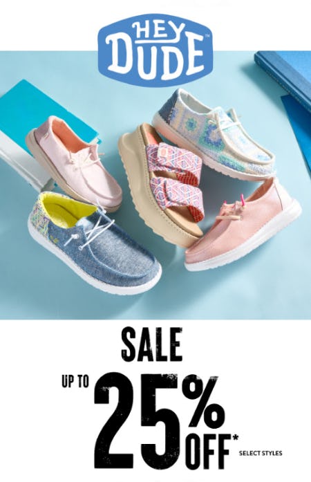 Up to 25% Off Sale