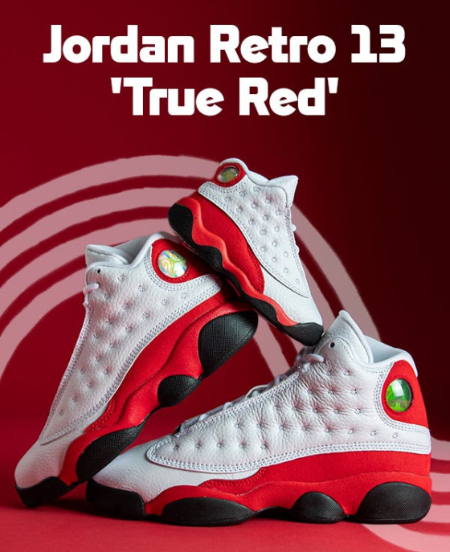 Jordan Retro 13 'True Red'