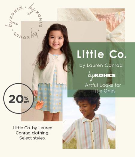 20% Off Little Co. by Lauren Conrad Clothing