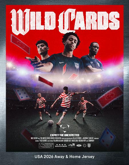 JUST LAUNCHED: USA 2026 Home & Away Jerseys