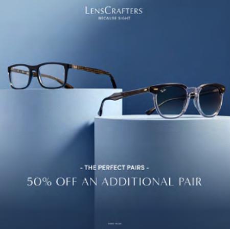 50% OFF AN ADDITIONAL PAIR