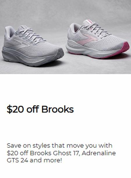 $20 Off Brooks