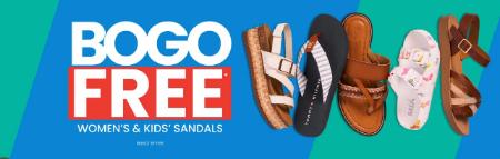 BOGO Free Women's & Kids' Sandals