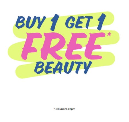 Buy 1 Get 1 Free Beauty