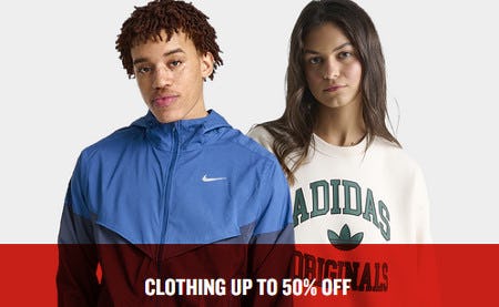 Clothing Up to 50% off