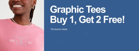 Buy 1, Get 2 Free Graphic Tees
