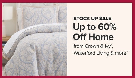 Stock Up Sale