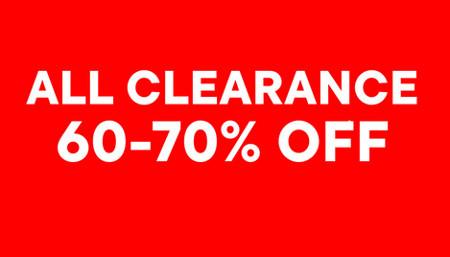 All Clearance 60-70% off