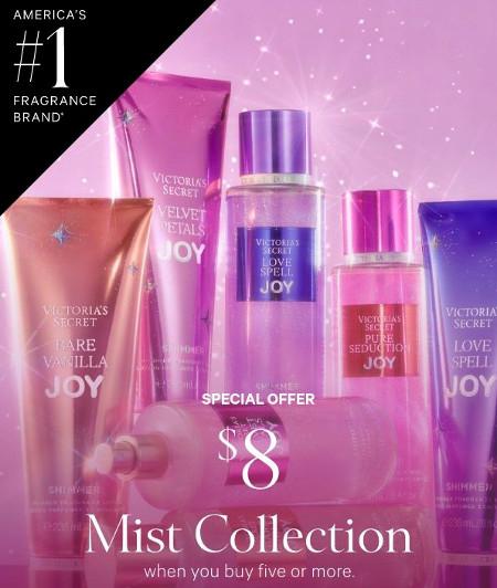 $8 Mist Collection When You Buy Five or More