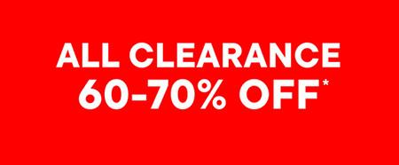 All Clearance 60-70% off