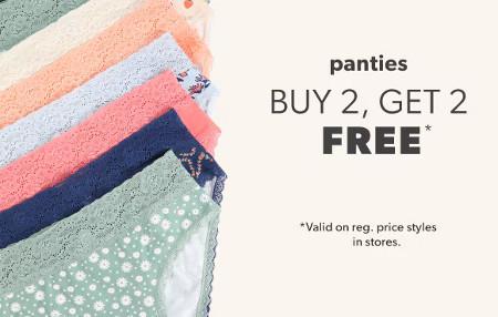 Buy 2, Get 2 Free Panties
