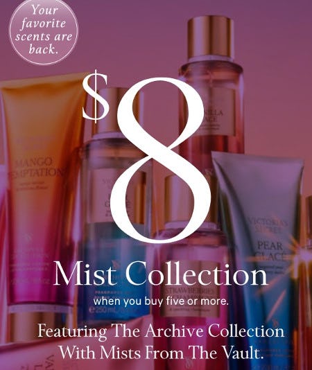 $8 Mist Collection