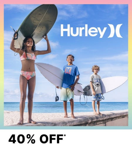 40% off Hurley