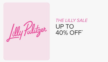 The Lilly Sale Up to 40% Off