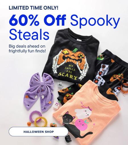 60% off Spooky Steals