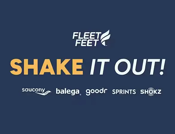 Saucony, Balega, goodr, Sprints, and Shokz Shakeout