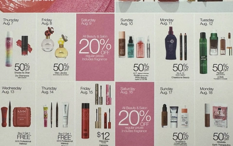 JC Penny Semi Annual Beauty Event
