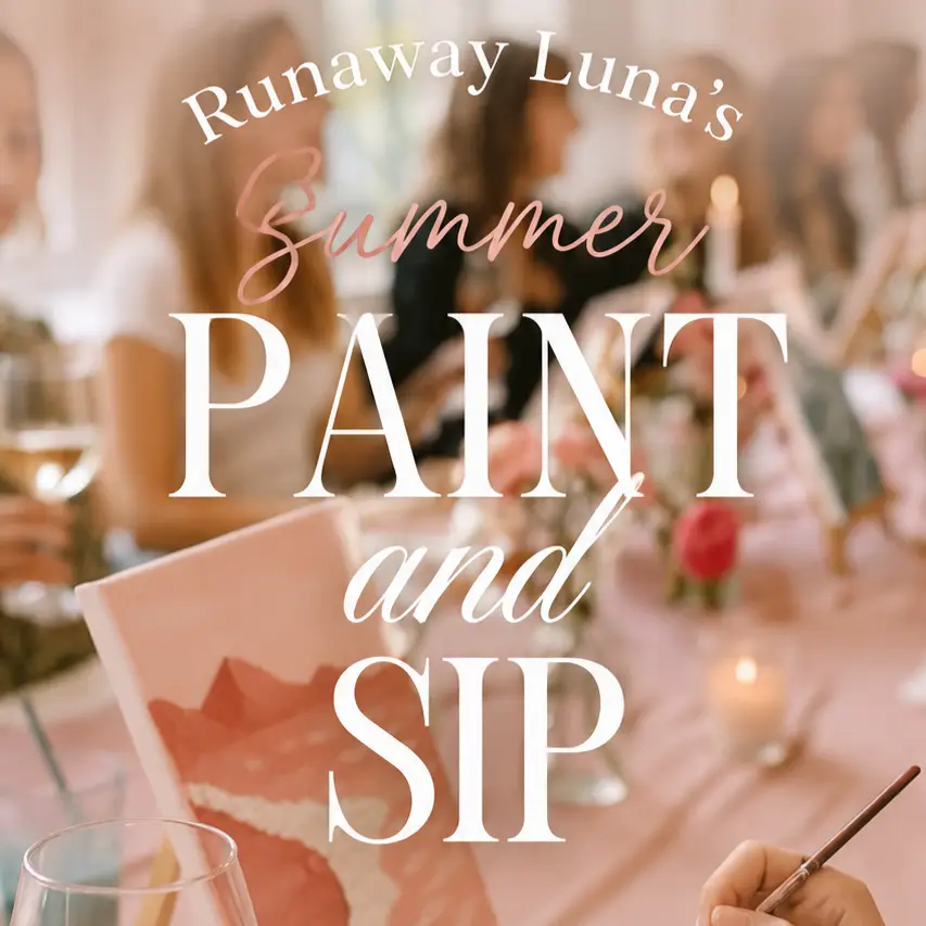 Runaway Luna: Paint & Sip Night
