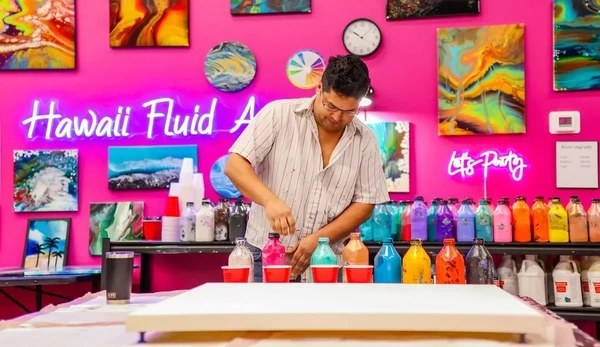 Hawaii Fluid Art: April Events