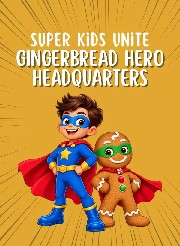 SuperKids Unite: Gingerbread Hero Headquarters