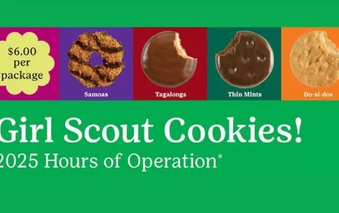 It's Girl Scout Cookie Season! 