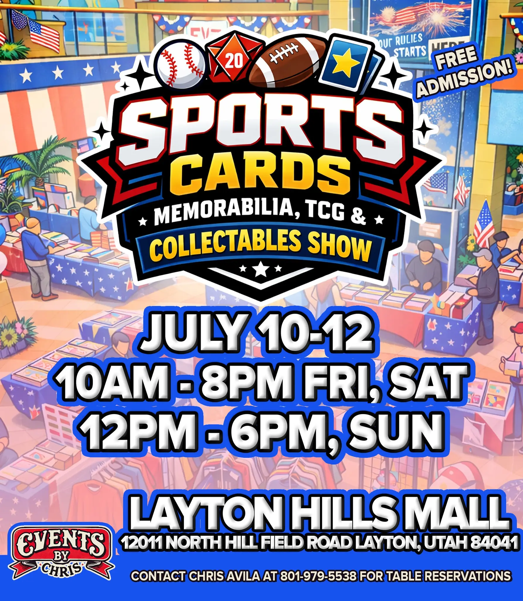 Sports Cards, Memorabilia, TCG & Collectables Show