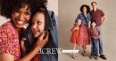 40% - 70% Off Storewide at J.Crew Factory!