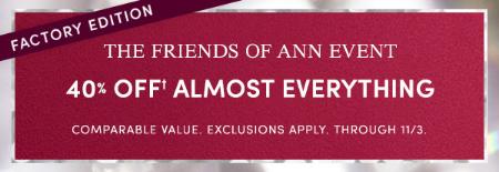 The Friends of Ann Event