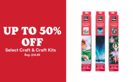 Up to 50% Off Select Craft & Craft Kits