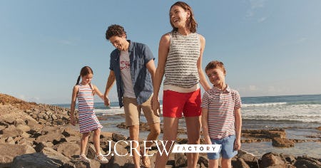 Up to 60% Off Storewide at J.Crew Factory!