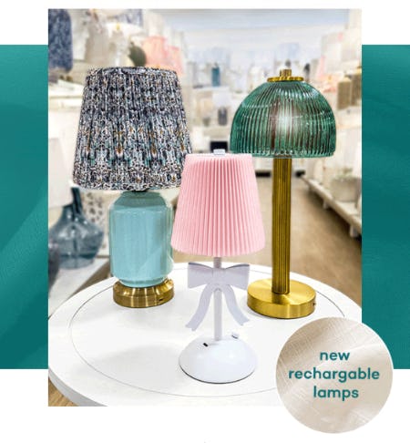 New Rechargable Lamp