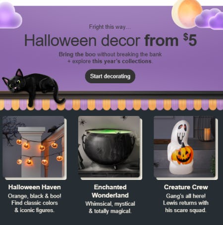 Halloween Decor From $5