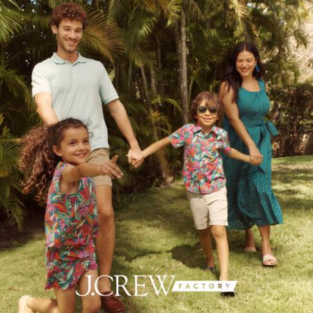 Shop New Arrivals at 50% Off at J.Crew Factory!