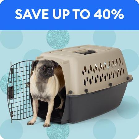 Save Up to 40% off on All Top Paw Plastic Carriers