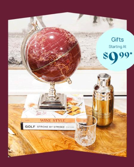 Gifts Starting at $9.99
