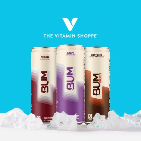 $1 BUM Energy Drinks & Myprotein Snacks Weekend