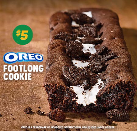 Our Sweetest Footlong Yet
