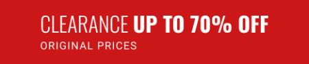 Clearance Up to 70% Off