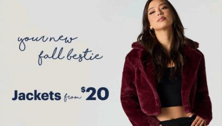 Jackets From $20