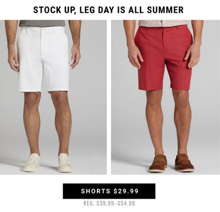 Shorts $29.99